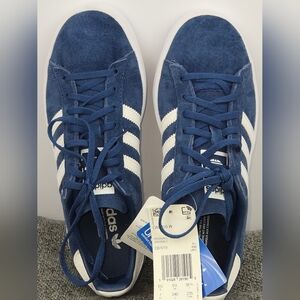 Adidas Blue and White Sneakers